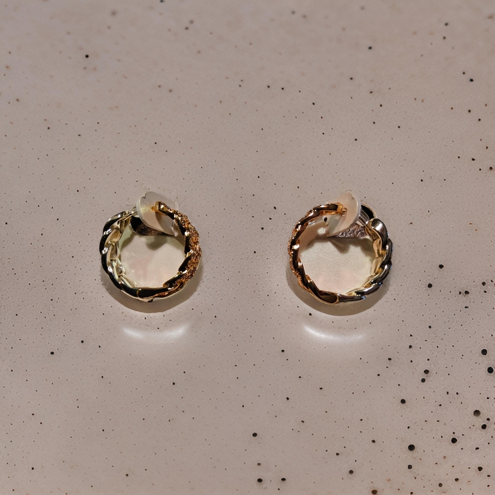 And Now This Hoop Earrings